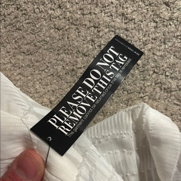 🆕 with tags NYC White Textured Dress - Picture 7 of 9